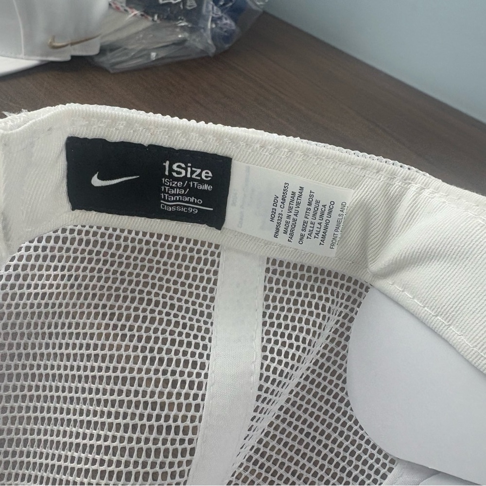 Nike Coach Prime Trucker Sideline Hat Classic99 Cap NEW White Colorado Buffaloes - Picture 9 of 10